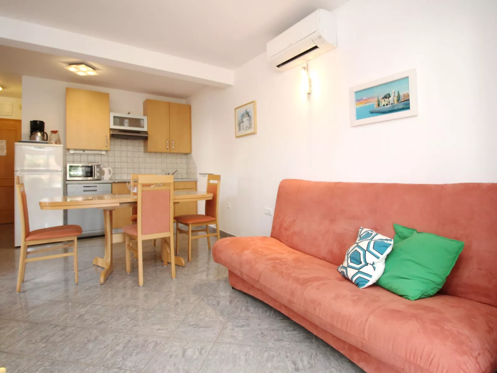 Appartement in Baška mit Eigener Terrasse-Binnen