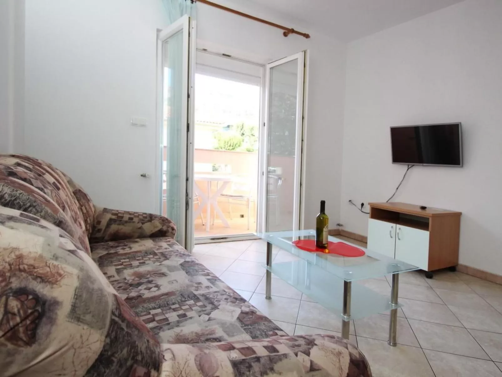 Wohnung in Baška mit Eigenem Balkon-Binnen