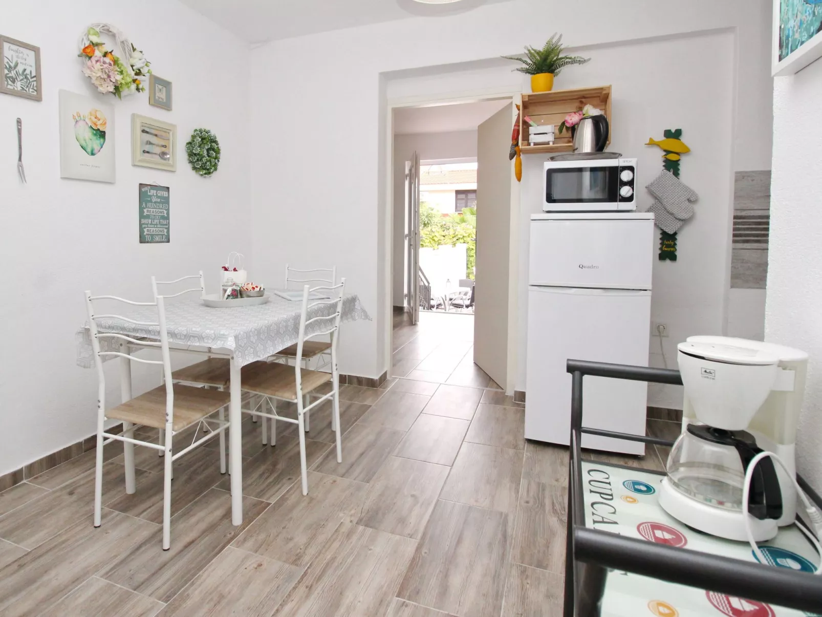 Gemütliches Appartement in Baška mit Eigener Terrasse-Binnen