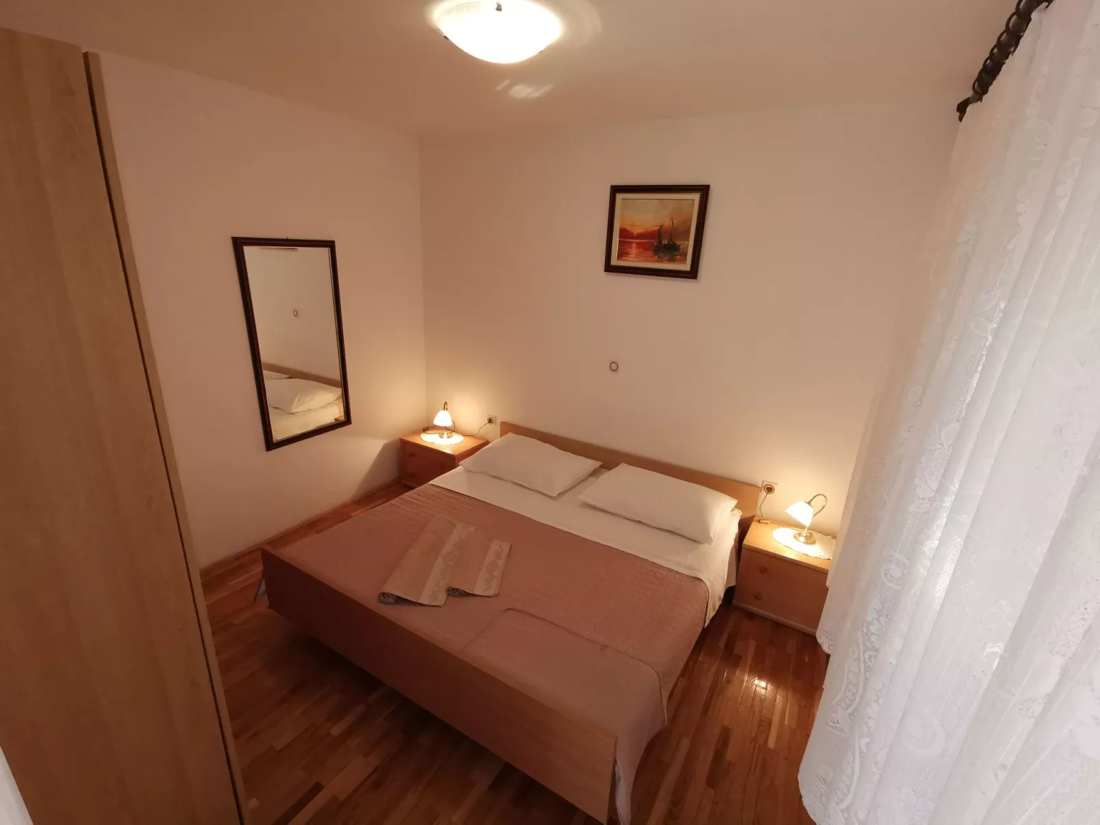 Appartement für 2-3 Personen mit Balkon-Binnen