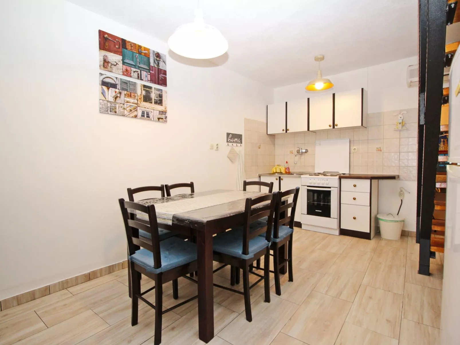 Appartement in Baška mit Eigenem Balkon-Binnen