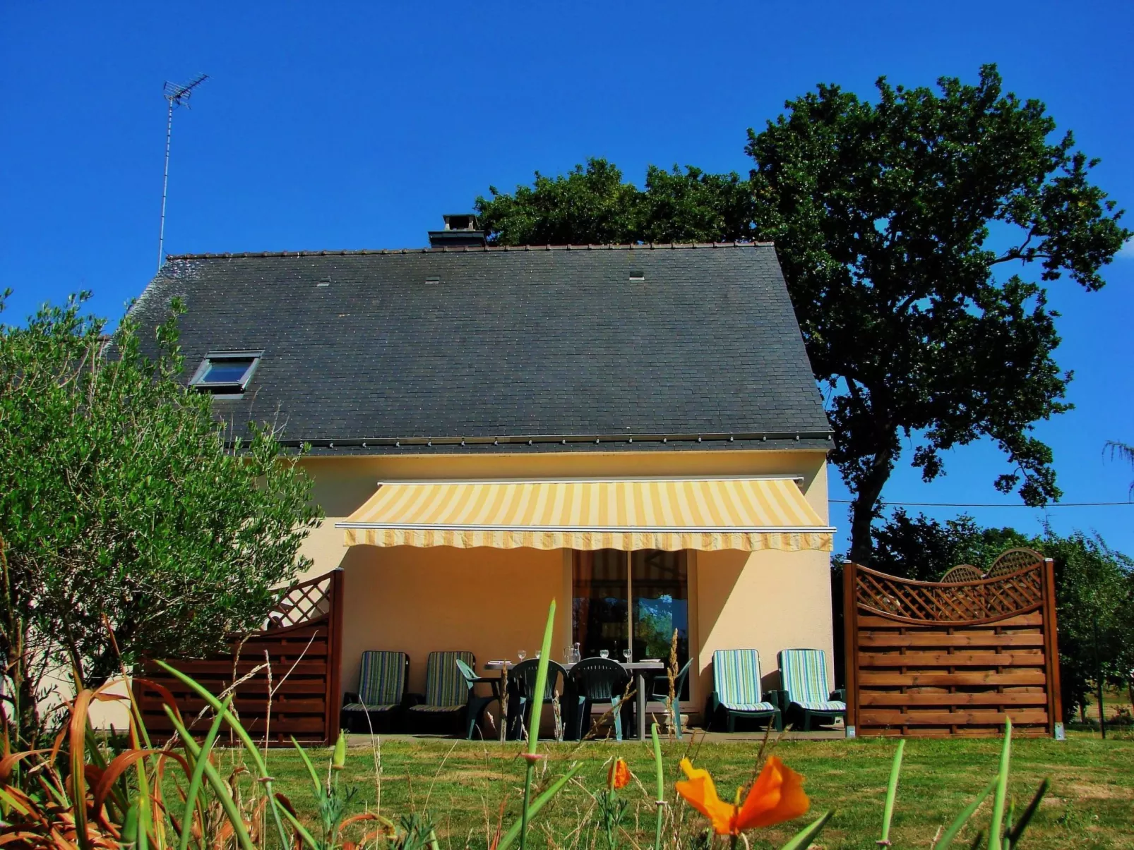 Mit eigener Terrasse-Buiten