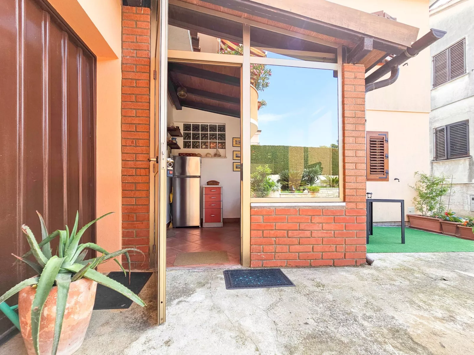 Für 2 Personen ca. 30 m&sup2; in Karigador, Istrien (Umag und Umgebung)-Binnen