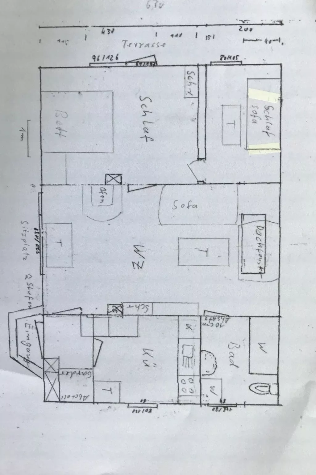 Heidebungalow-Binnen