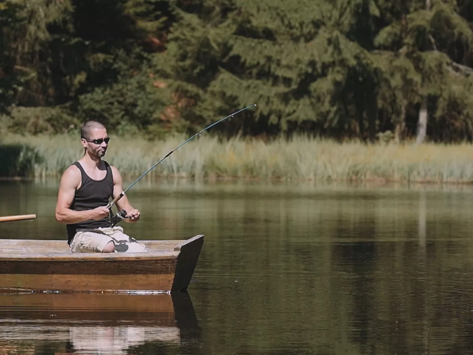 Uriges Blockhaus für 5 Personen-Buiten