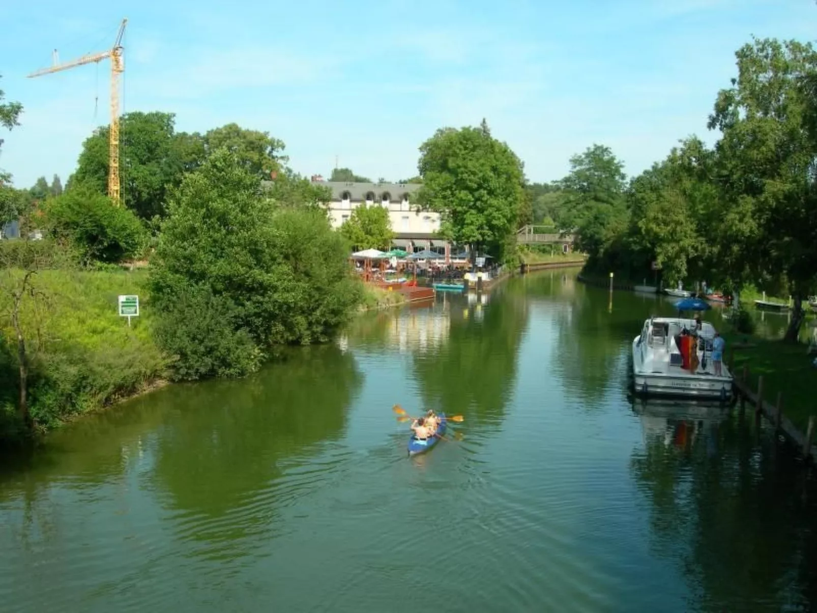 Wasserschleuse in Wesenberg-Strasen-Buiten