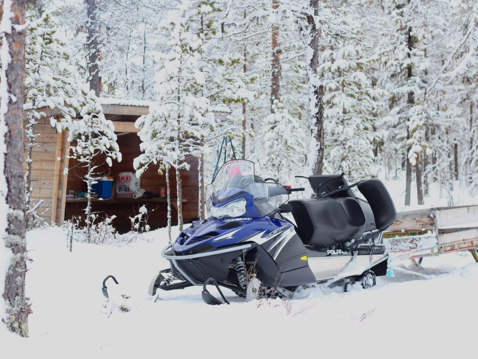 Charmantes modernes Blockhaus mit Kamin-Buiten
