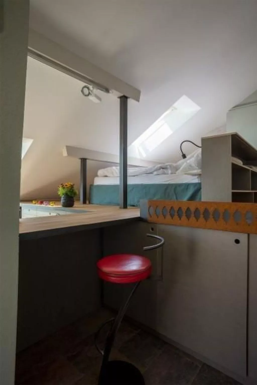 Loft auf zwei Ebenen-Binnen