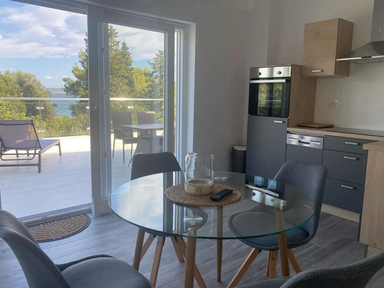 Appartment mit Pool-Binnen