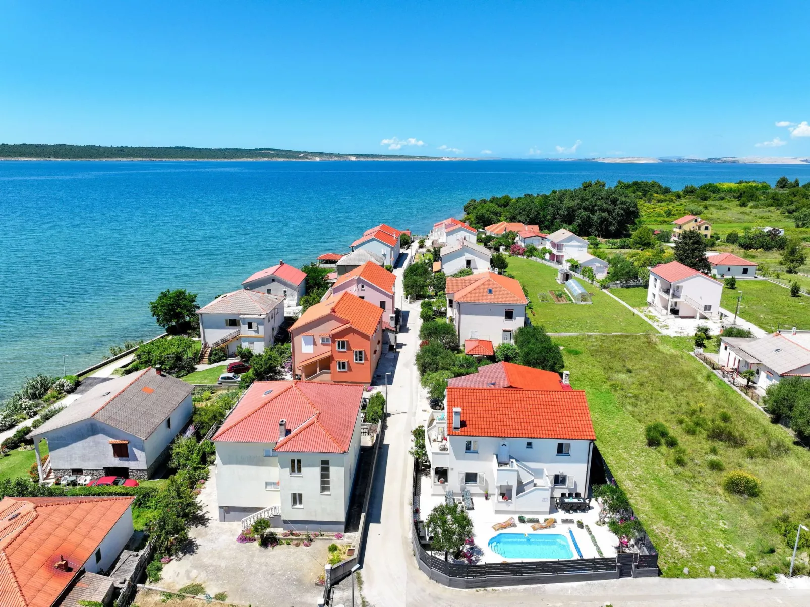 "Appartement A3" direkt am Strand - Buiten