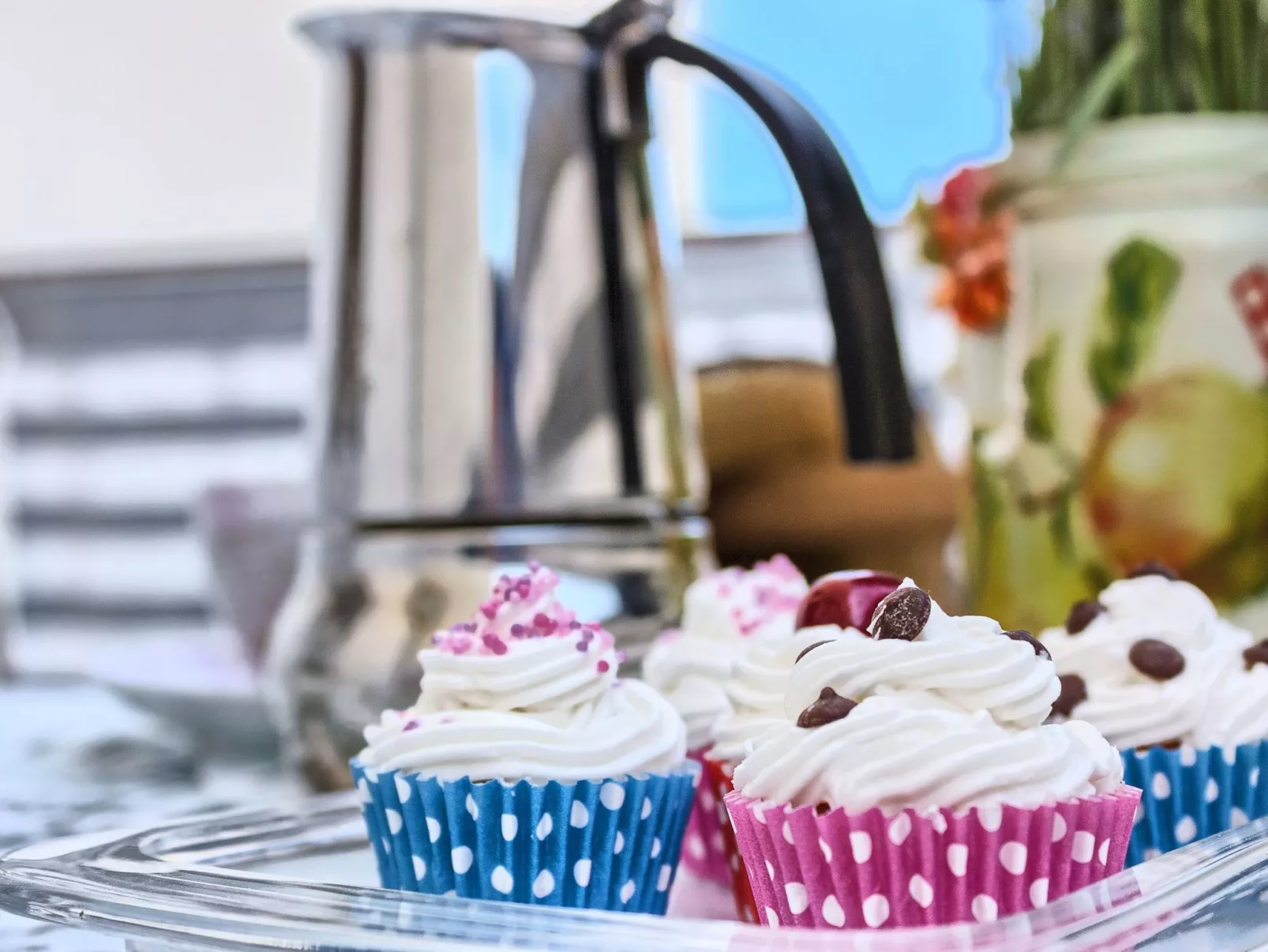 Gemütliches Studio mit Balkon-Buiten