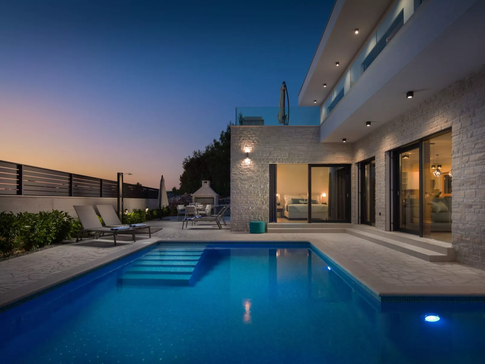 Villa Luka in der Stadt Srima-Buiten