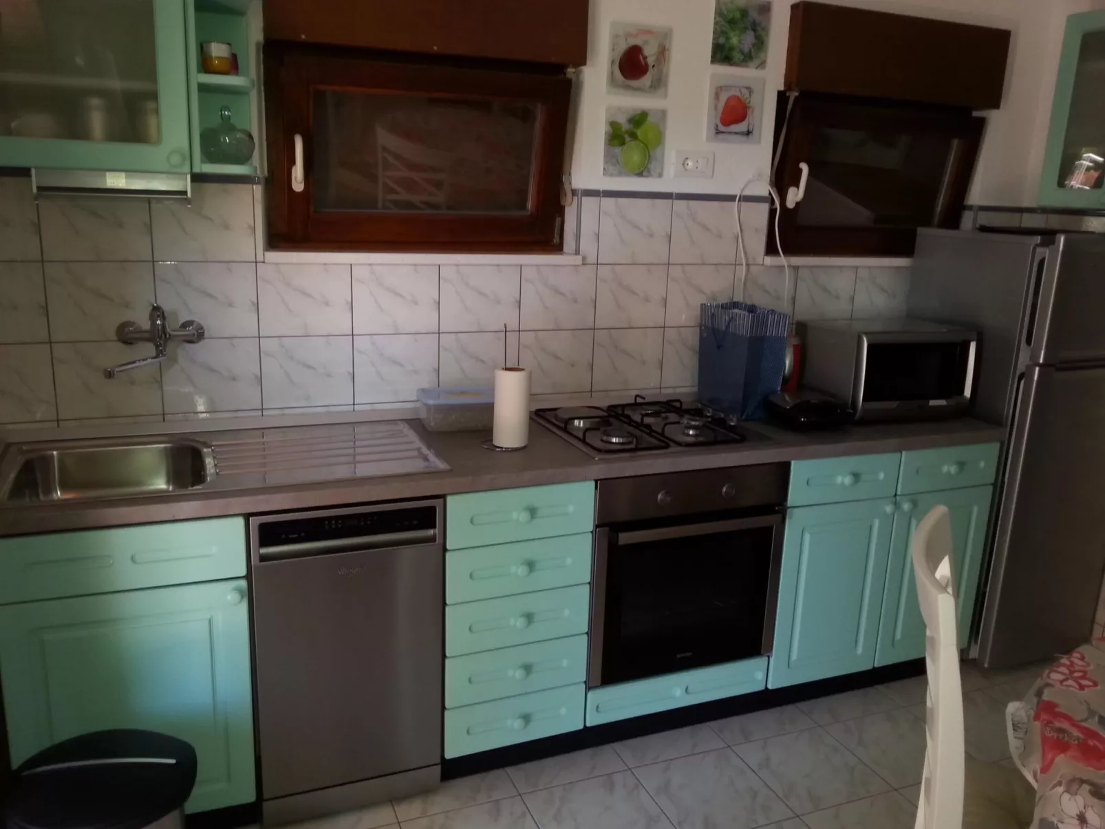 Wohnung "Ivka 1" mit Blick auf das Wasser-Binnen