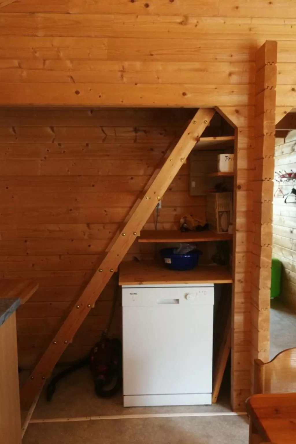 Chalet/ Blockhaus auf Camping-Binnen