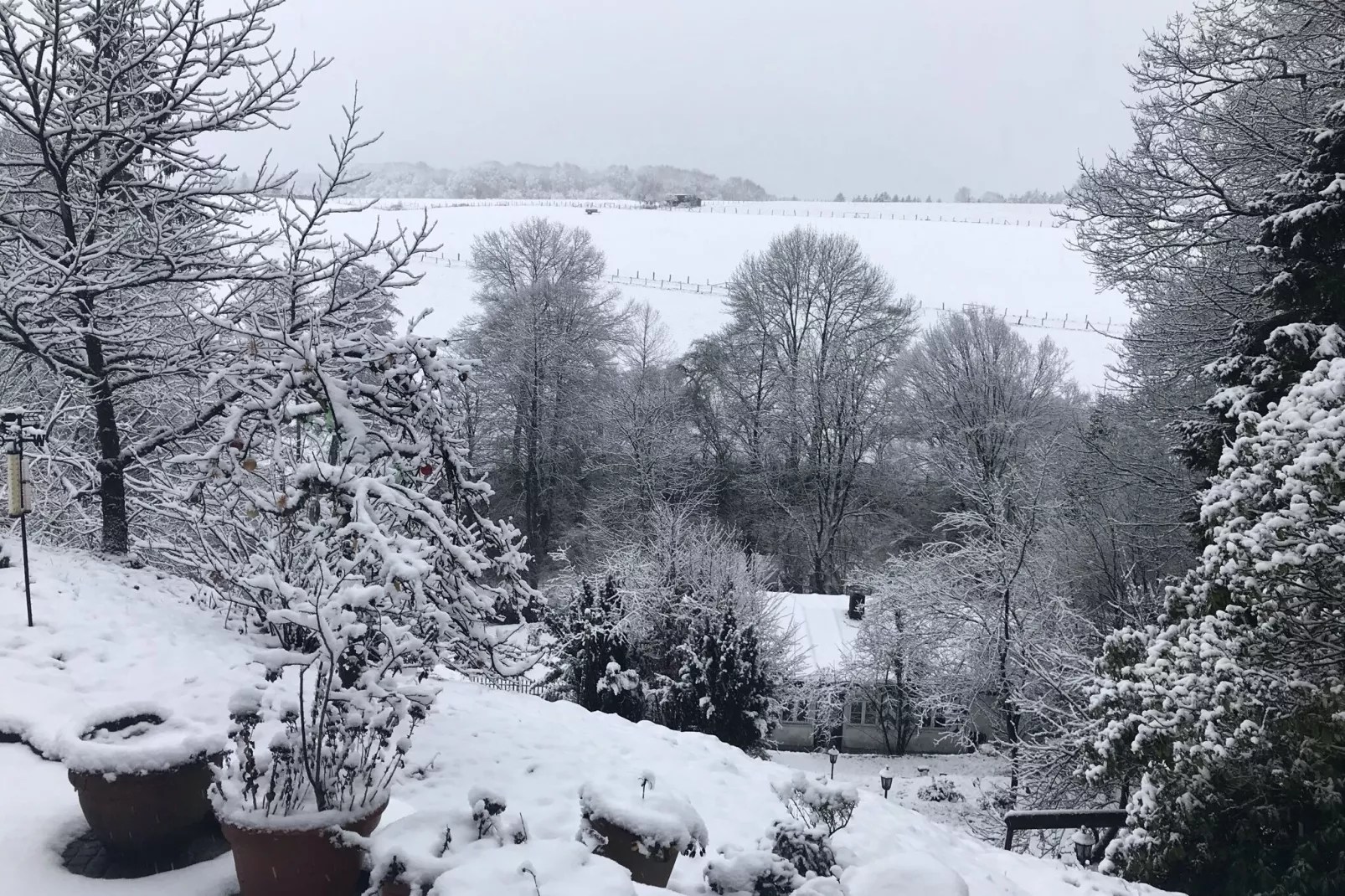 Das Kutscherhaus Windeck-Uitzicht winter