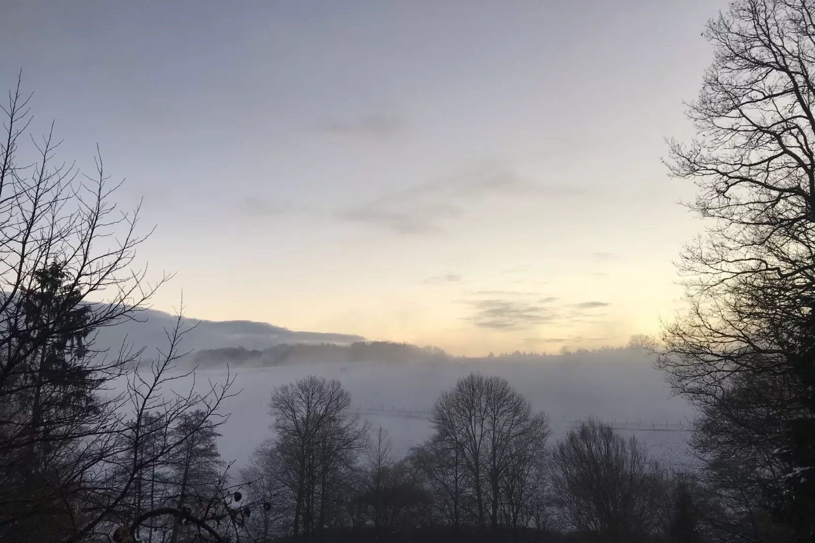 Das Kutscherhaus Windeck-Gebied winter 1km