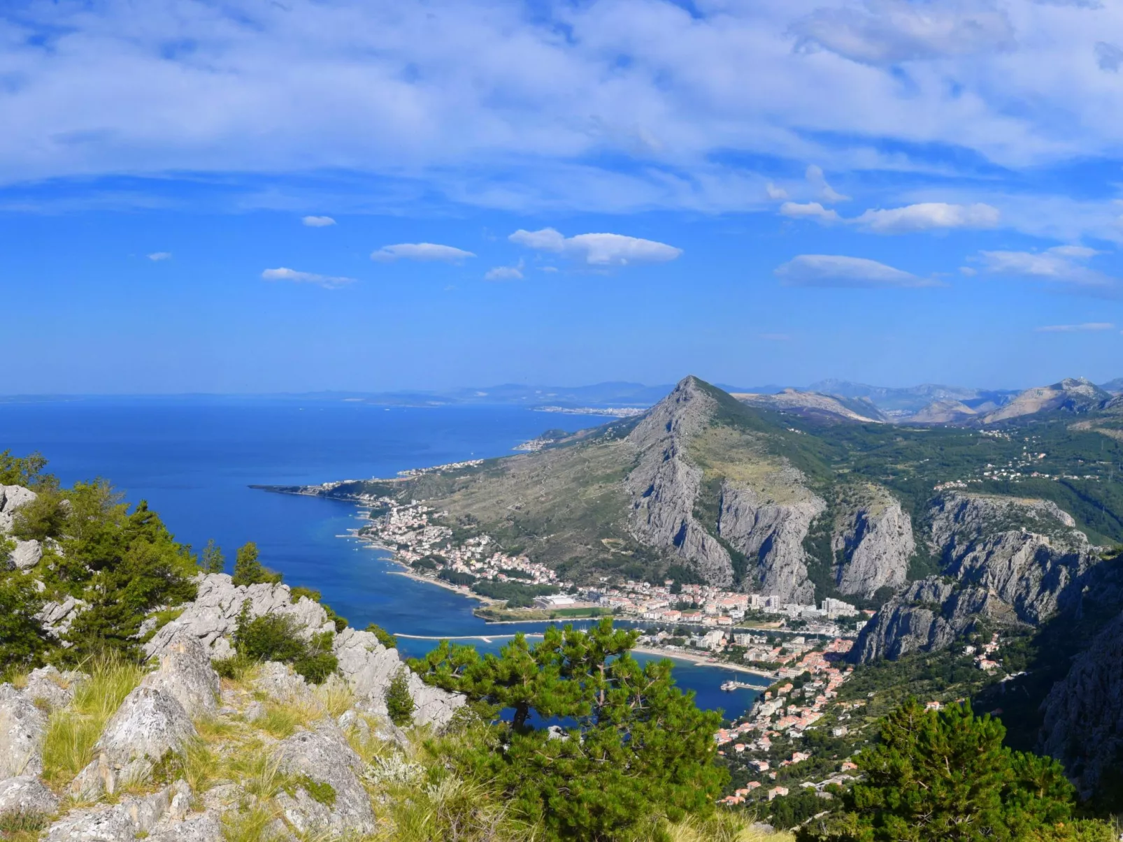 In Omiš mit Privatem Balkon-Omgeving