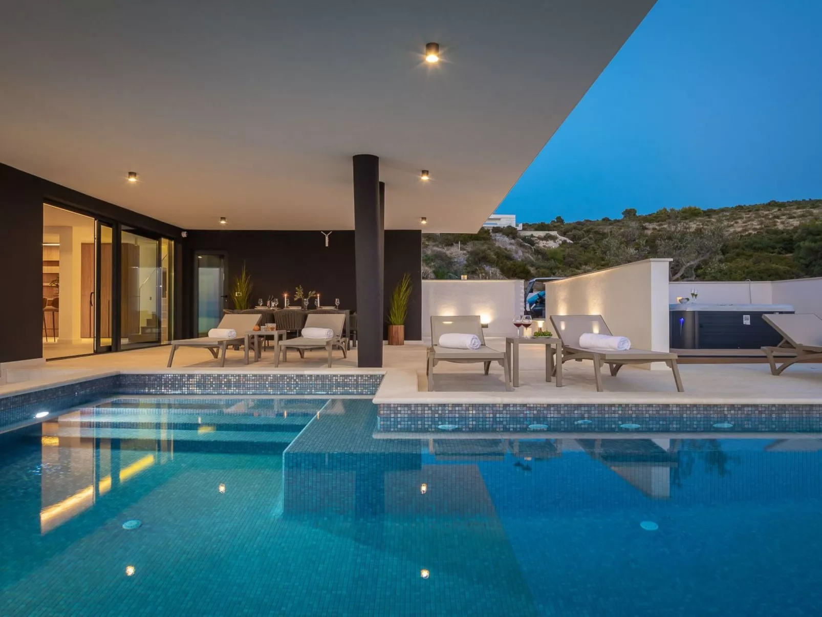 Ferienvilla "Oliva" mit Sauna-Buiten