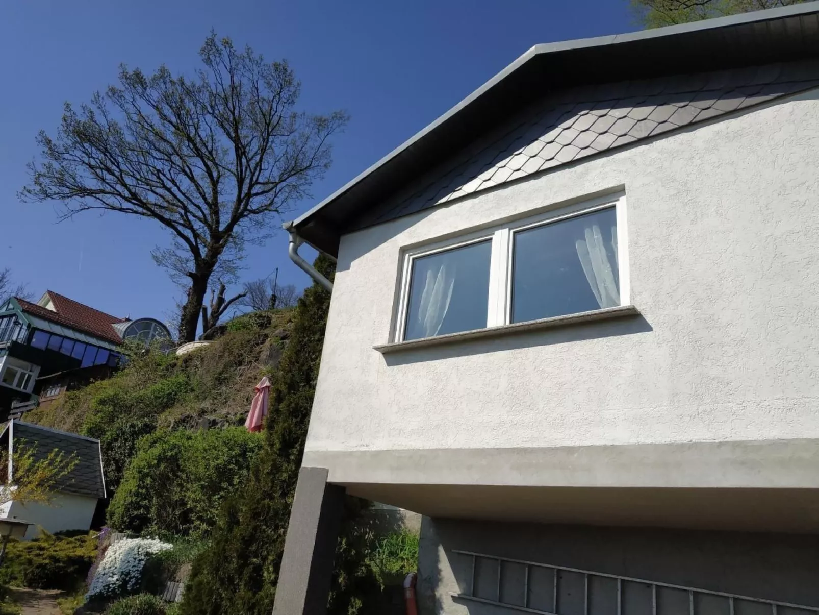 In Pirna mit Schöner Terrasse-Buiten