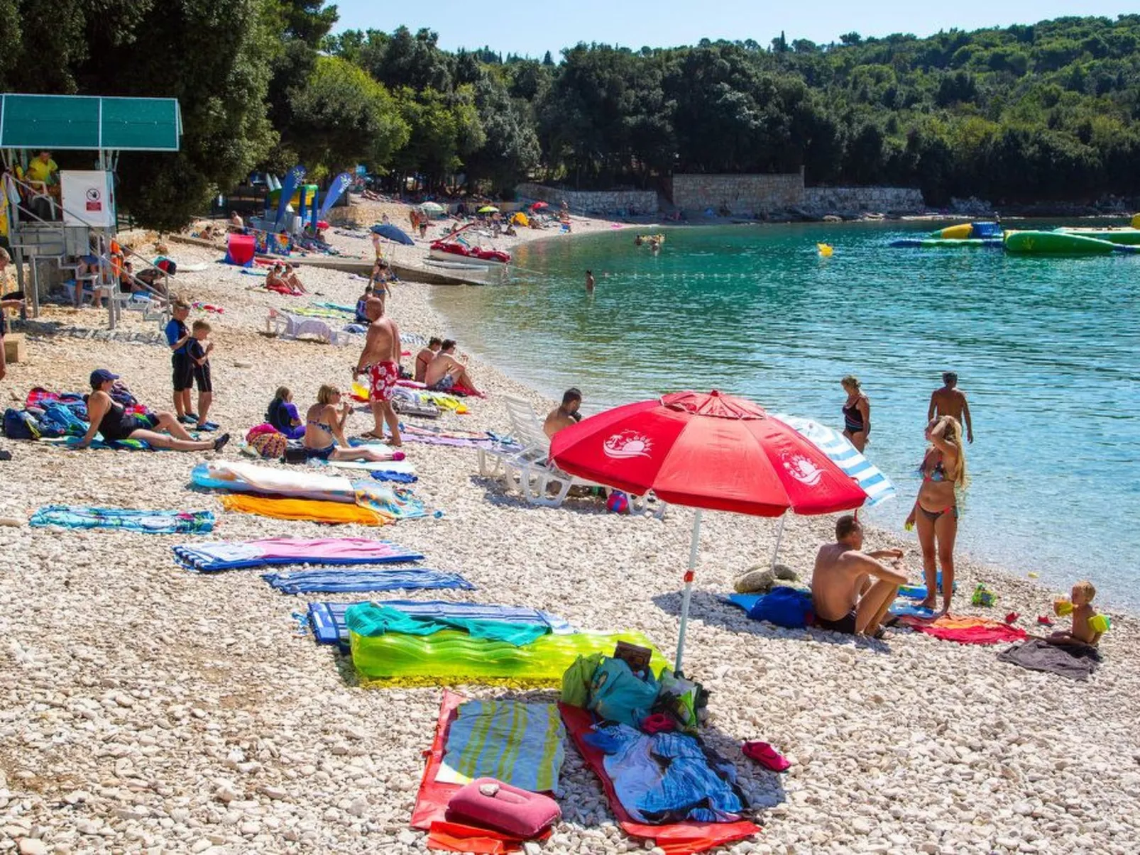 Wohnung in Banjole mit großem Garten-Buiten