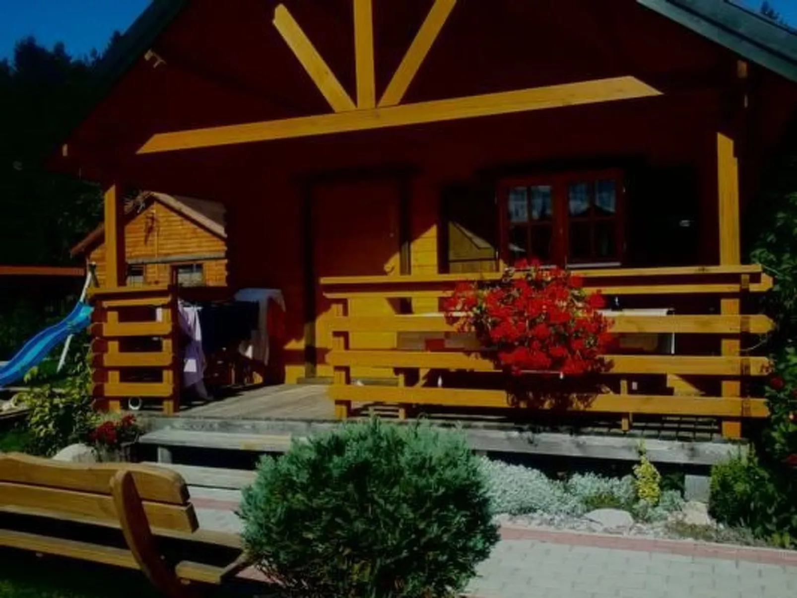 Haus in Gmina Postomino mit Garten und Terrasse-Buiten