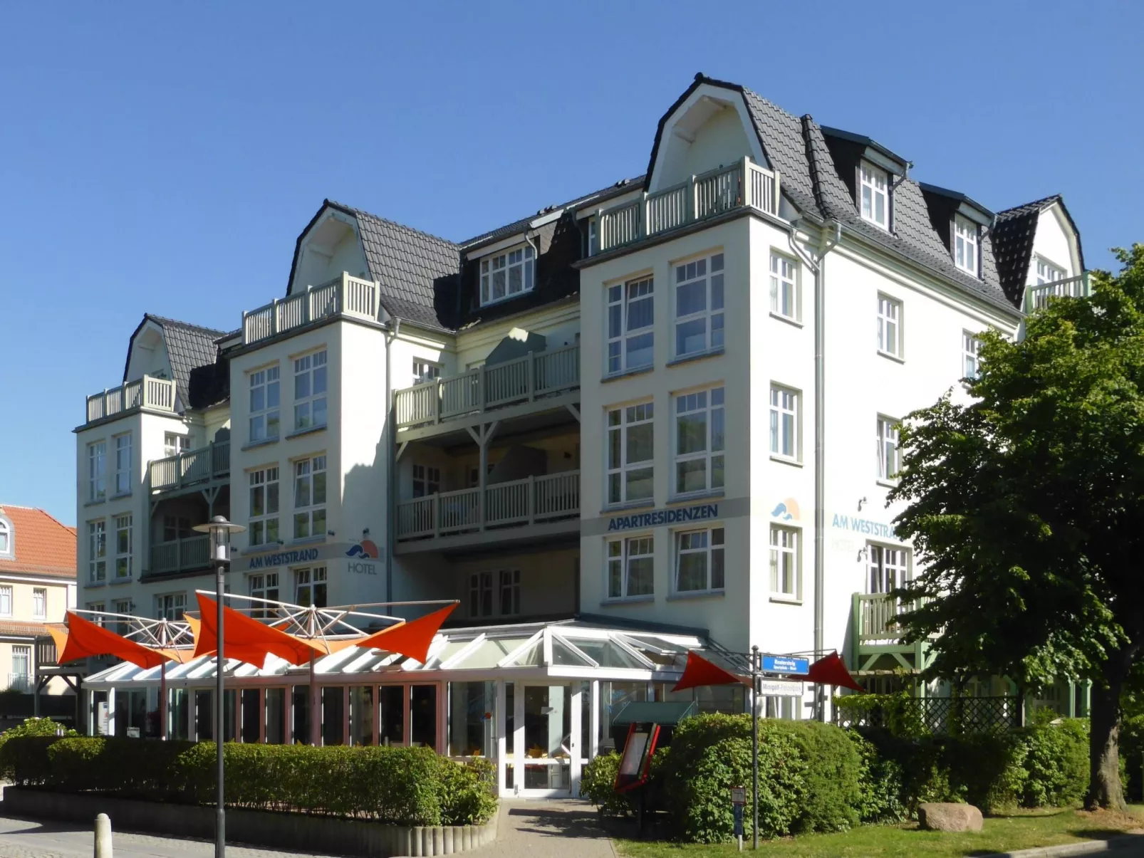 Apartment am Strand-Buiten