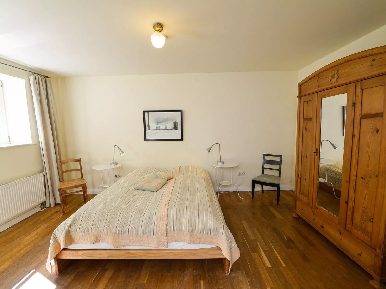 Wohnung im Erdgeschoss des Gutshauses-Binnen