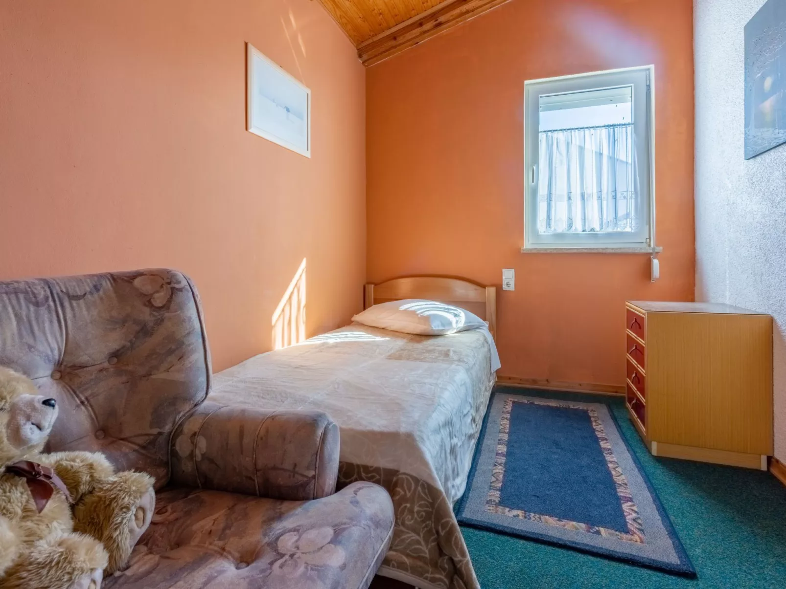 Appartement in Crikvenica mit Meerblick, Nähe Sandstrand-Binnen