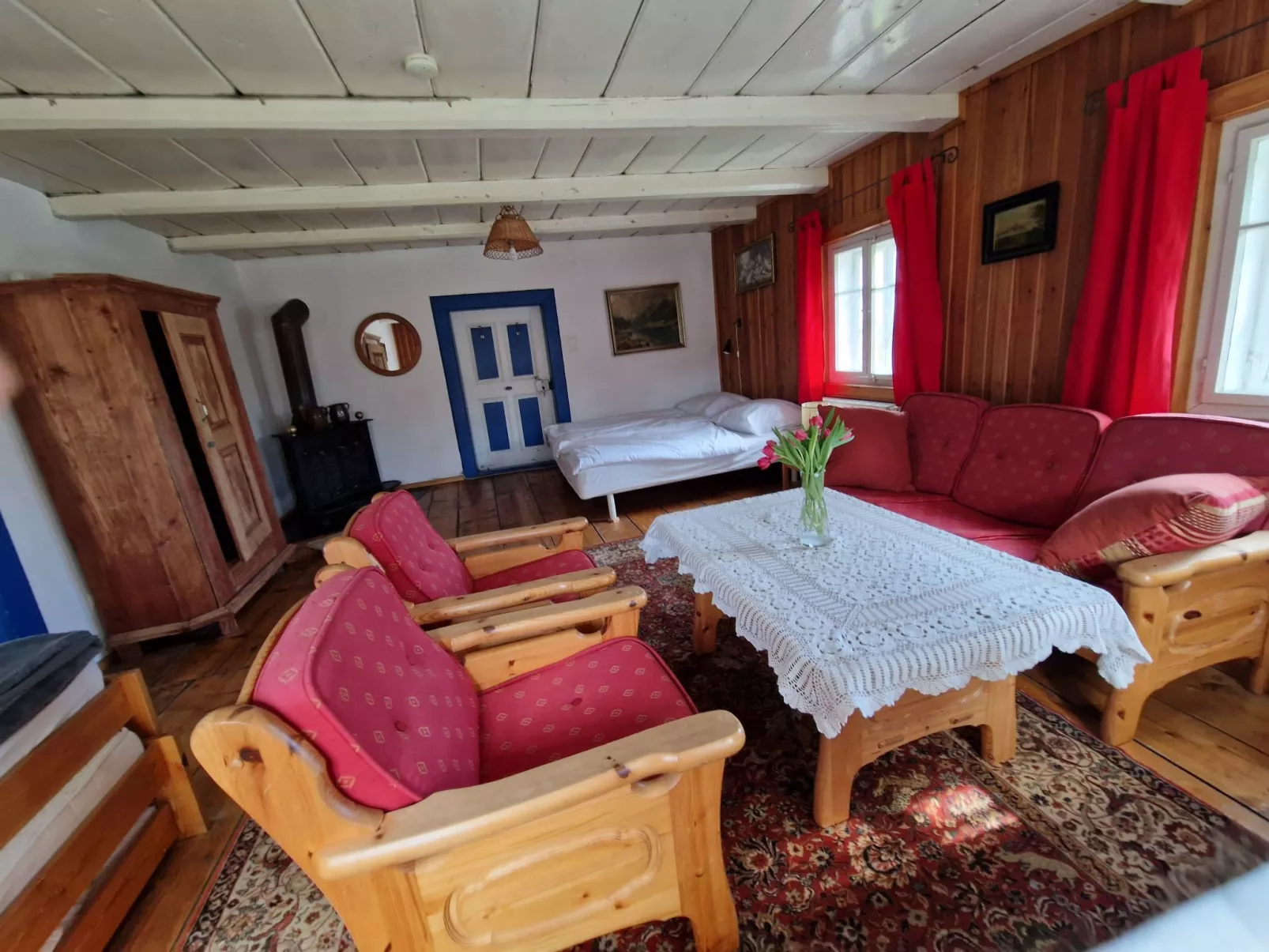 Fachwerkhaus mit Jacuzzi-Binnen