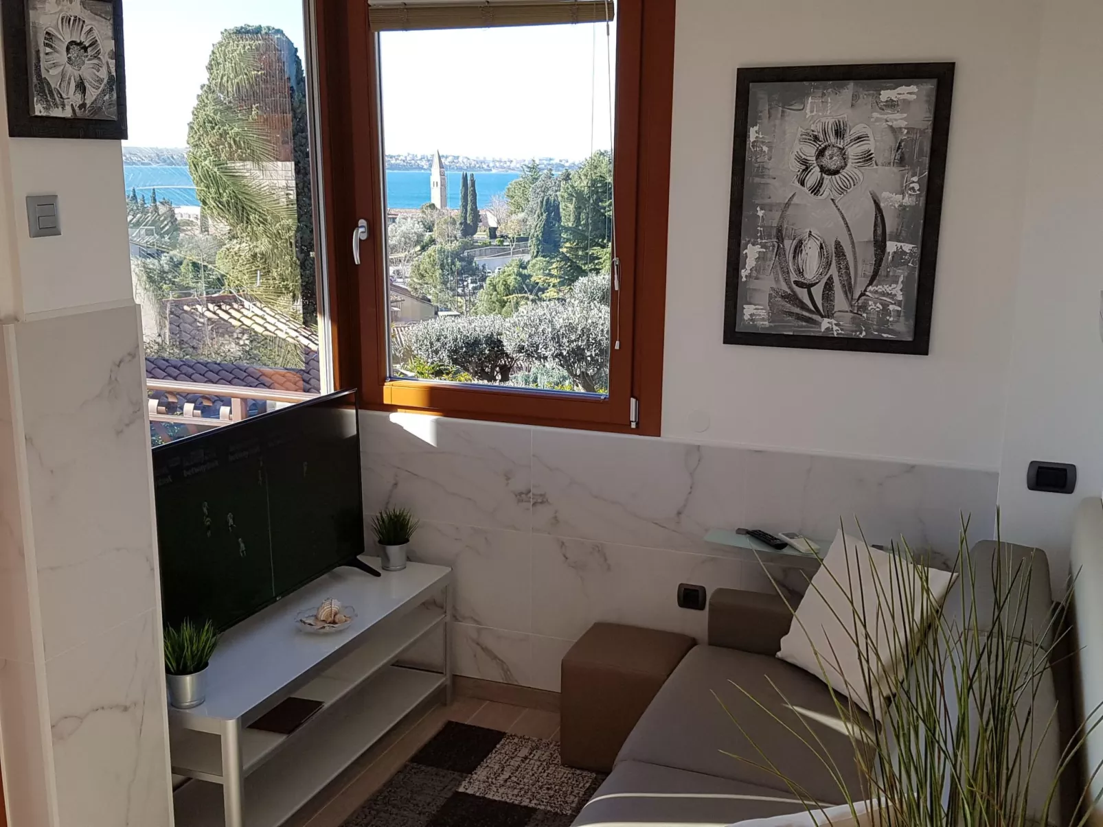 Appartement Deluxe mit Balkon und Meerblick-Binnen