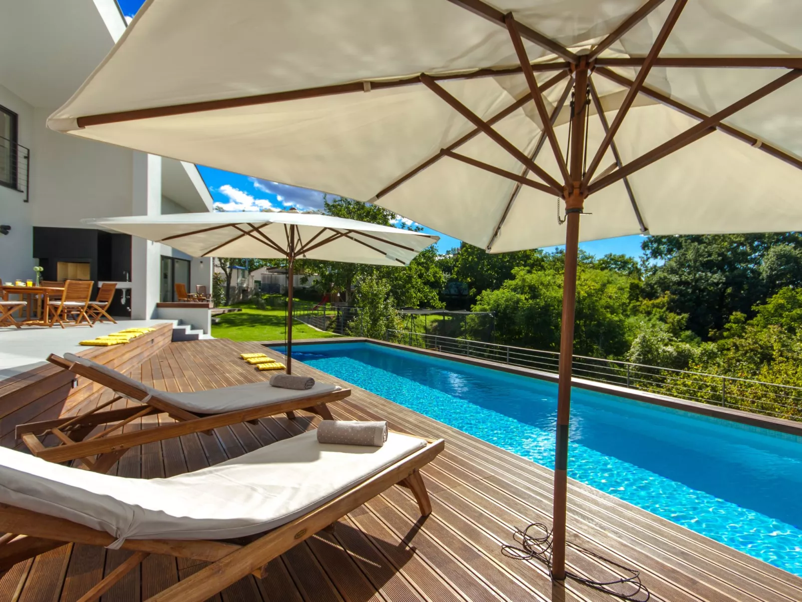 Ferienvilla "Villa Vala" mit Sauna-Buiten