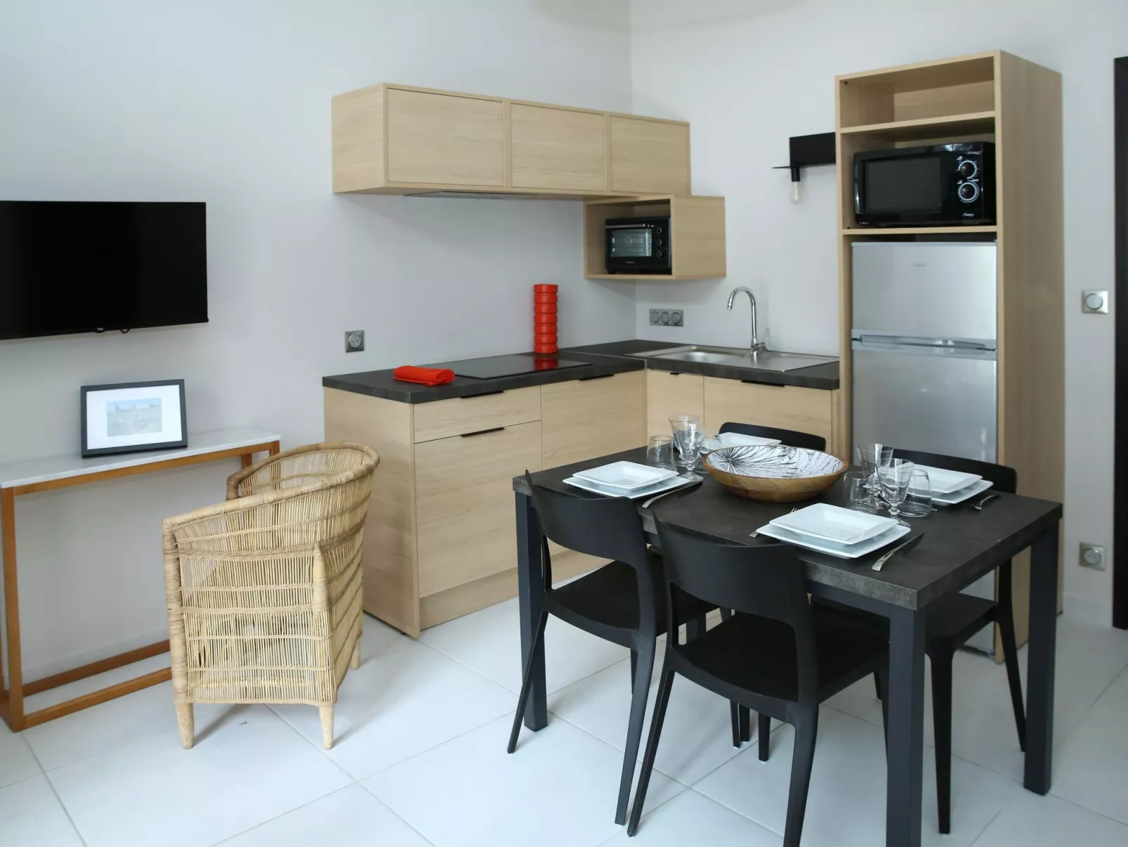 Ecolodge 4 pers mit Spa-Binnen