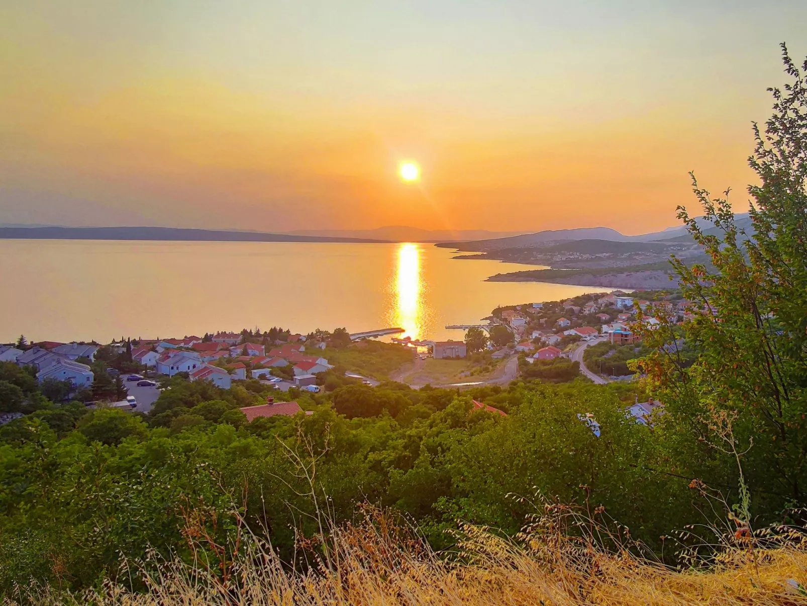 Sunset-Oase am Meer-Buiten