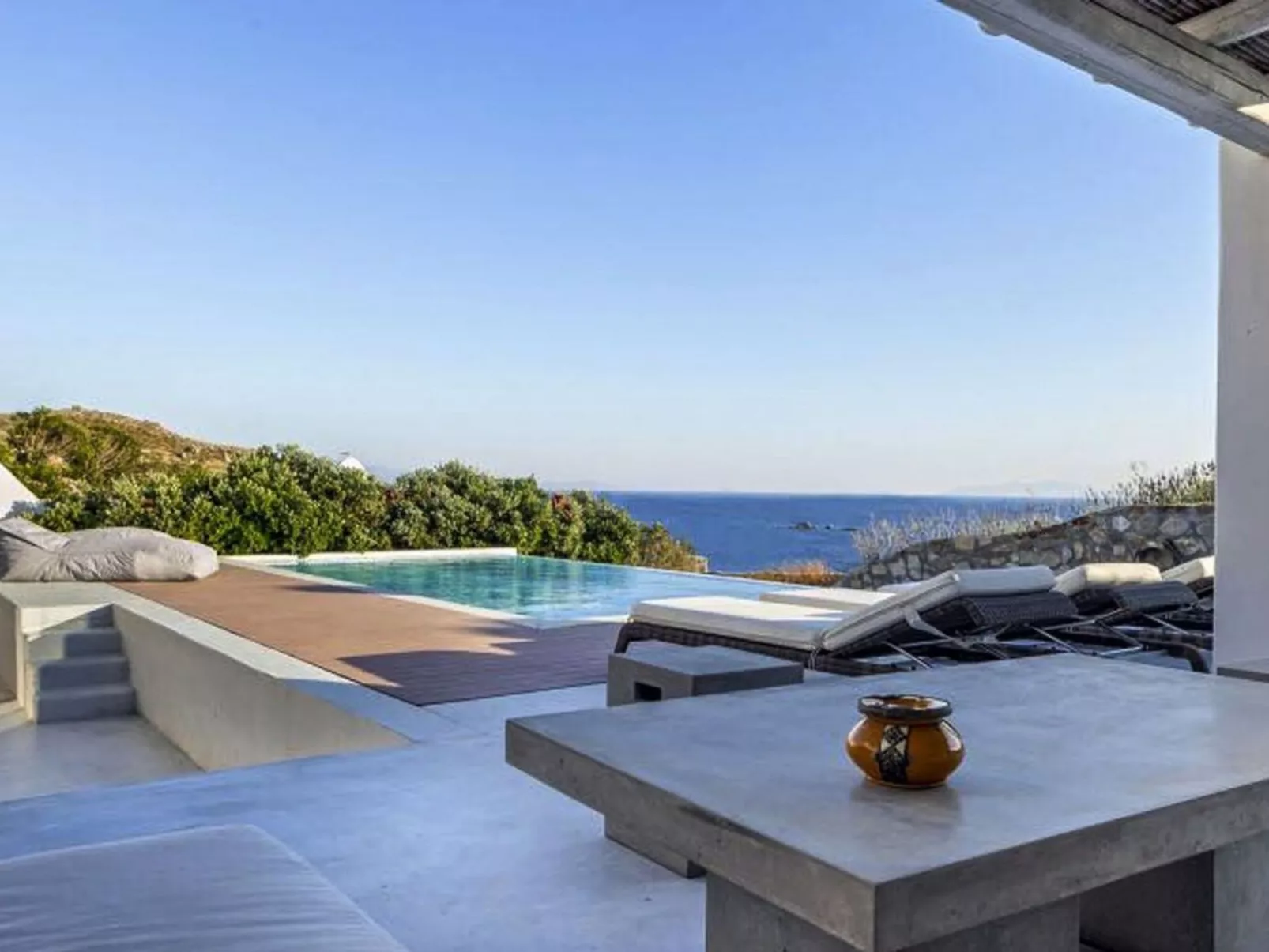 Villa Serene zu Fuß zu 4 Stränden-Buiten