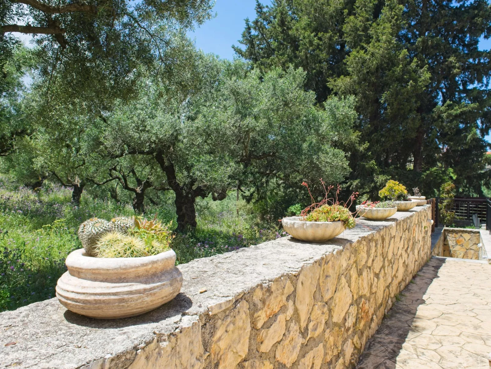 Traditionelle Villa mit privatem Pool-Buiten