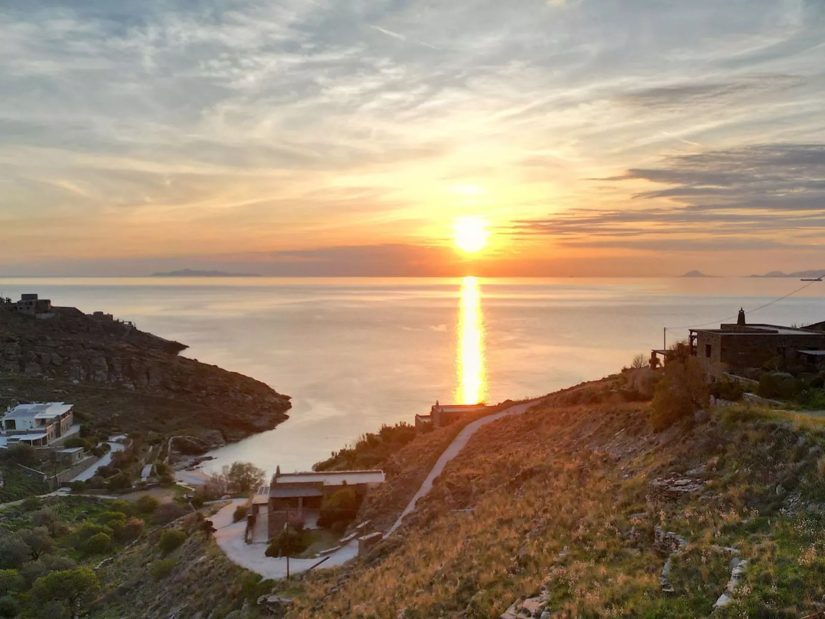 Ruhig gelegene Wohnung mit Meerblick an einem abgelegenen Strand-Buiten