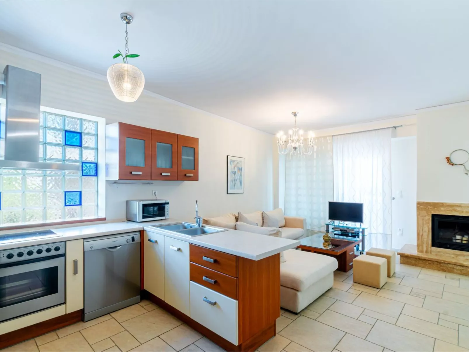 Für 6 Personen direkt am Strand-Binnen