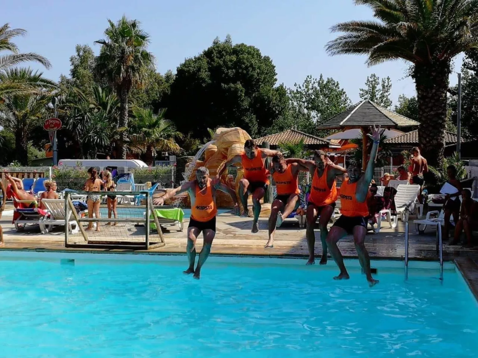 Mobilheim mit Terrasse-Buiten