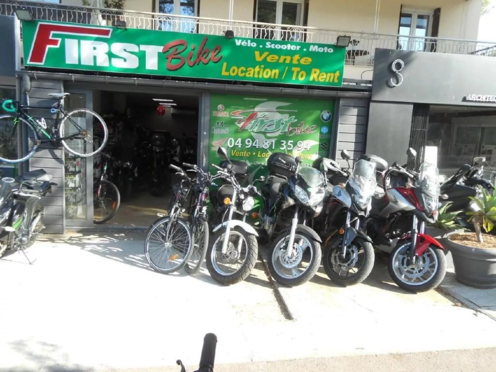 Appartment am Meer-Buiten