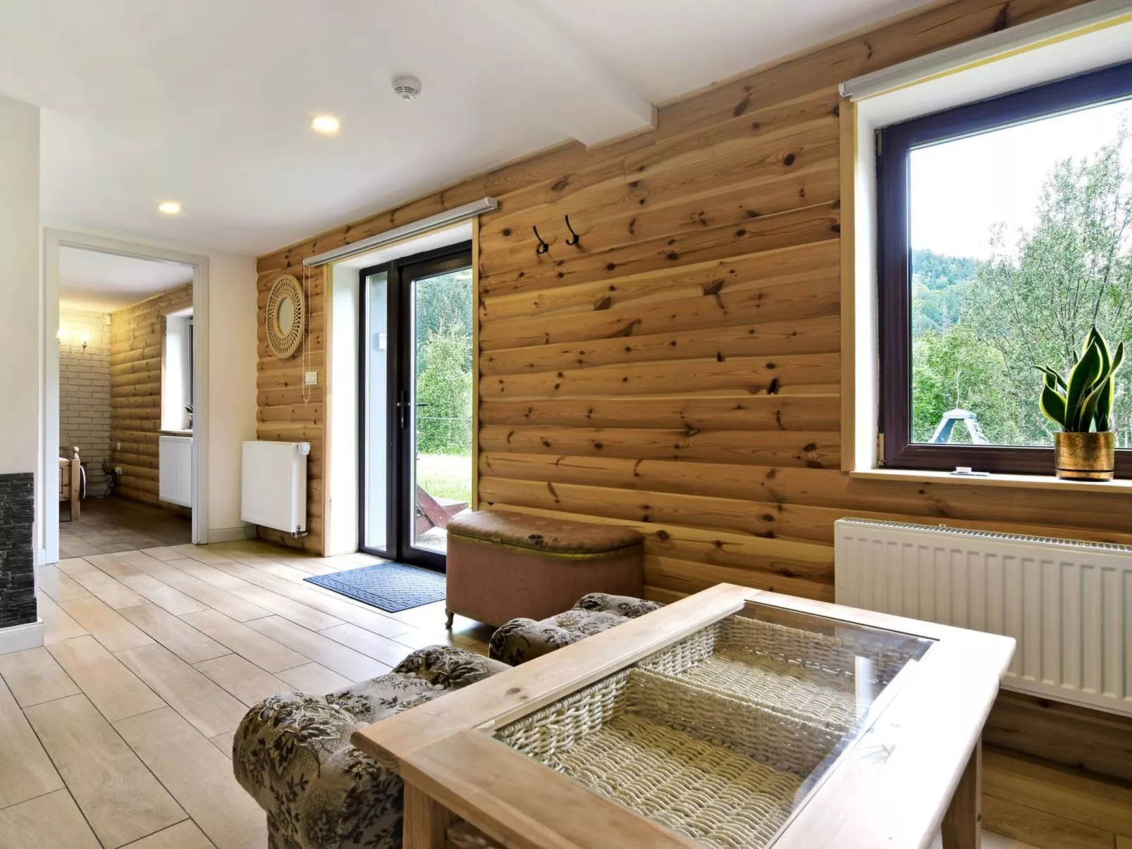 "Gartenwohnung"-Binnen