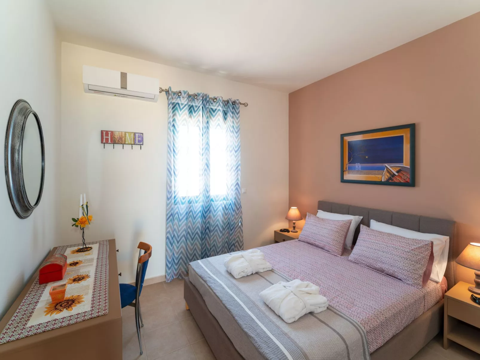 Mare Blu 2 am Strand-Binnen