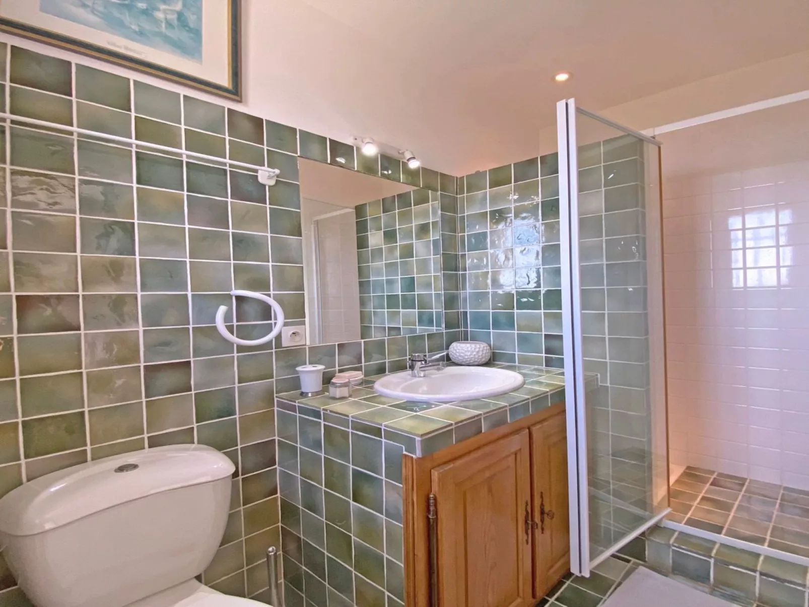 Villa Lisuzem 8 pers - Privates Schwimmbad - Meerblick --Binnen