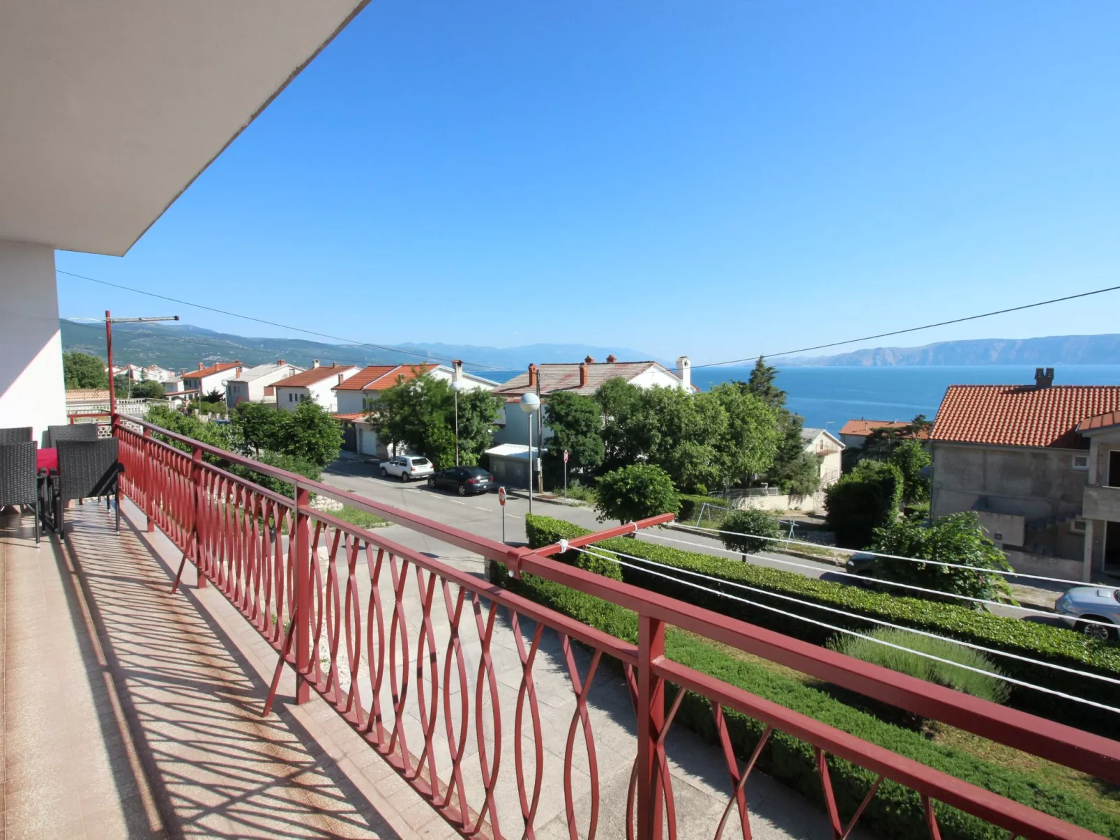 Wohnung in Novi Vinodolski mit Parkplatz, wi fi,-Buiten