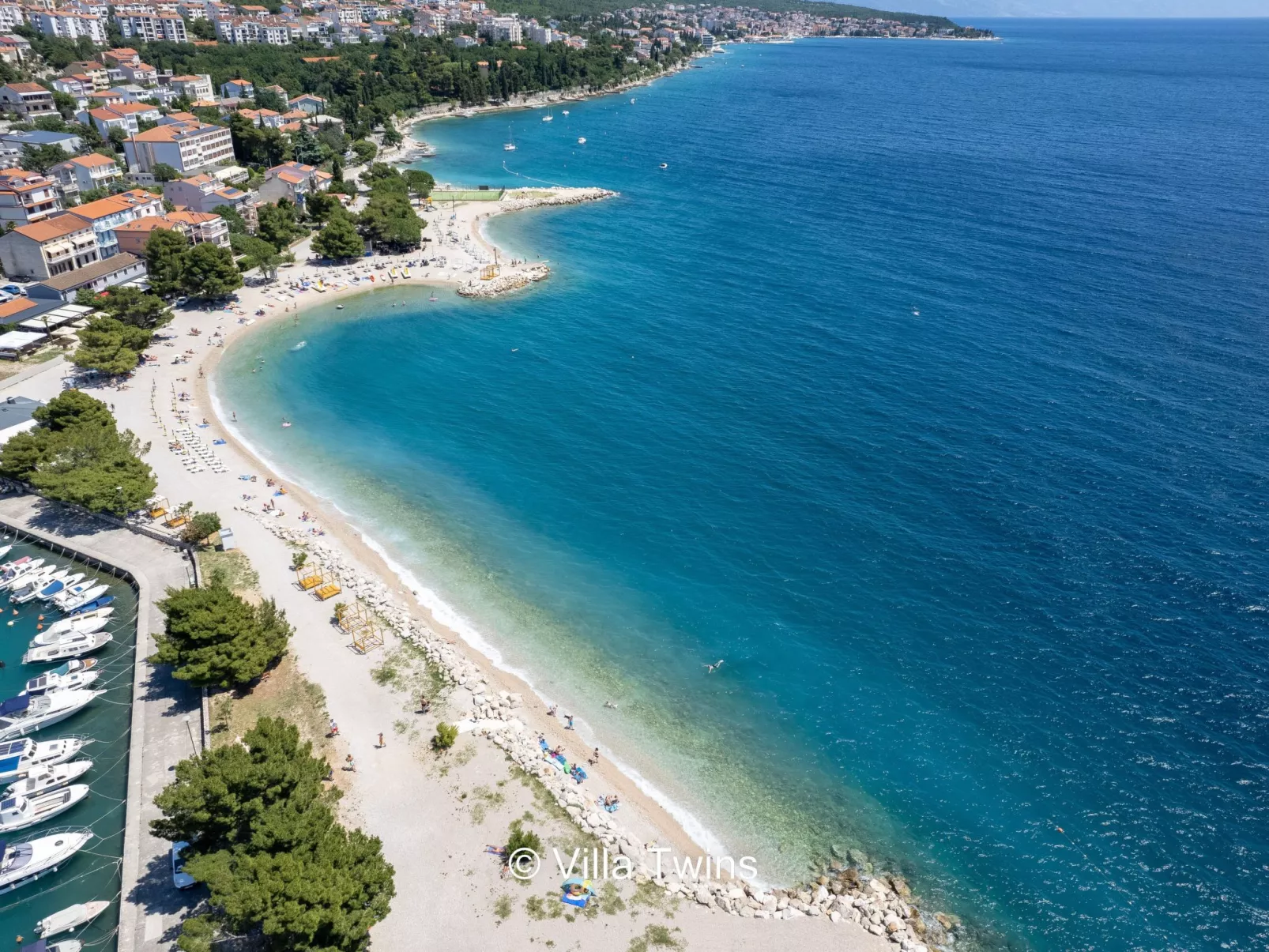 Villa Twins Superior in Crikvenica, Kvarner Bucht-Buiten