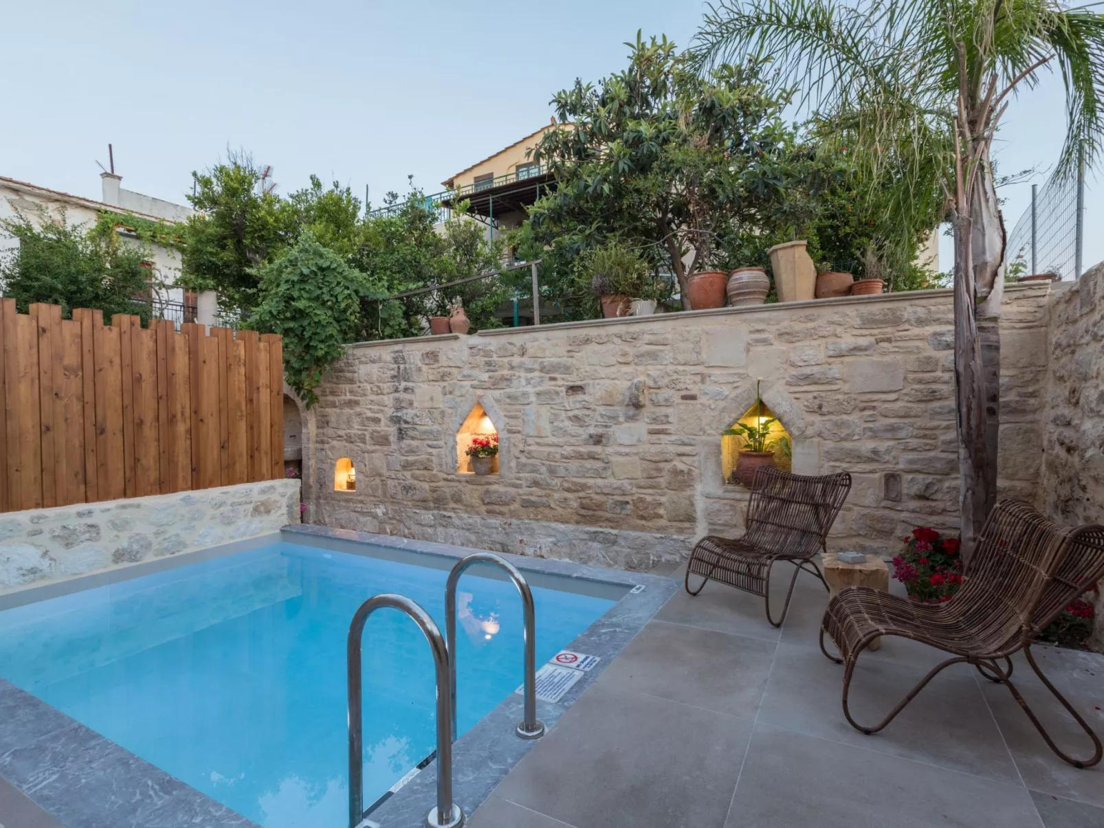 Mit Privatpool für 4 Personen ca. 85 m&sup2; in Rethymnon, Kreta (Nordküste Kre-Image-tags.info