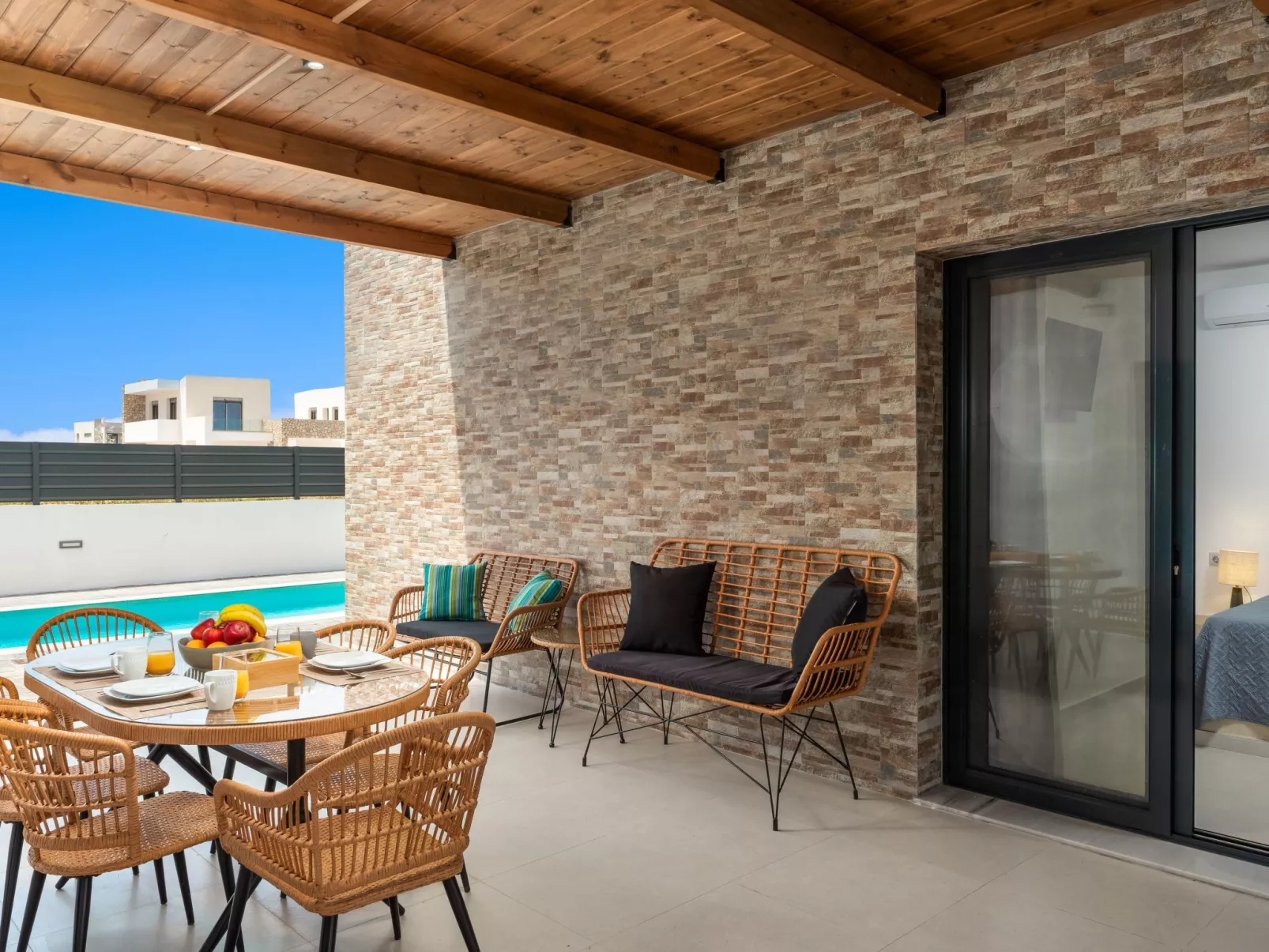 Salzige Luxusvilla 7 - Buiten