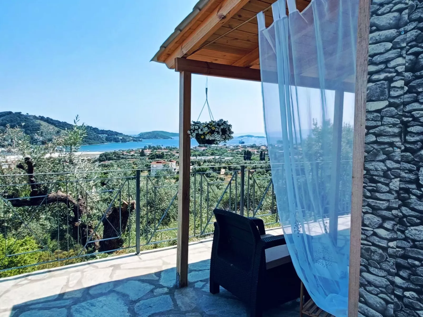 SkyFrame Villa mit atemberaubendem Blick auf das Meer...-Buiten