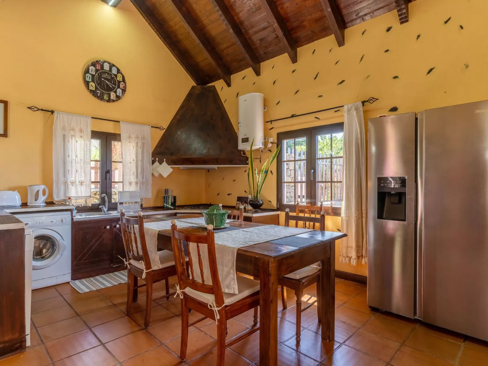 Dorf Sonnenuntergang-Image-tags.info