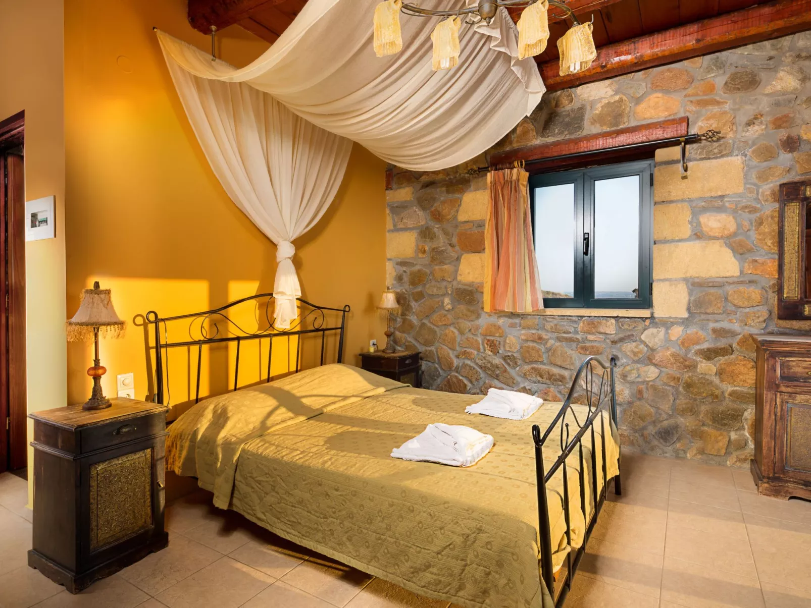 Traditionelle Villa mit Pool und Meerblick Elafonissi-Binnen