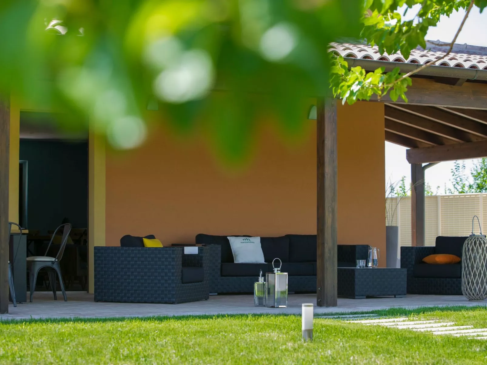 Villa Traiani, Marken Urlaub, privater Pool-Binnen